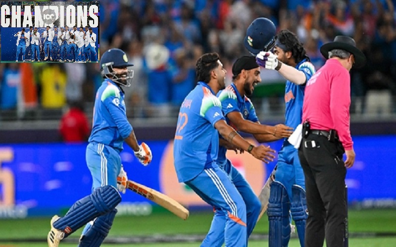 India Wins 2025 Champions Trophy Final Against New Zealand