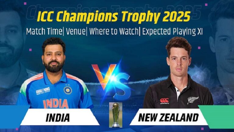 India vs New Zealand Playing XI